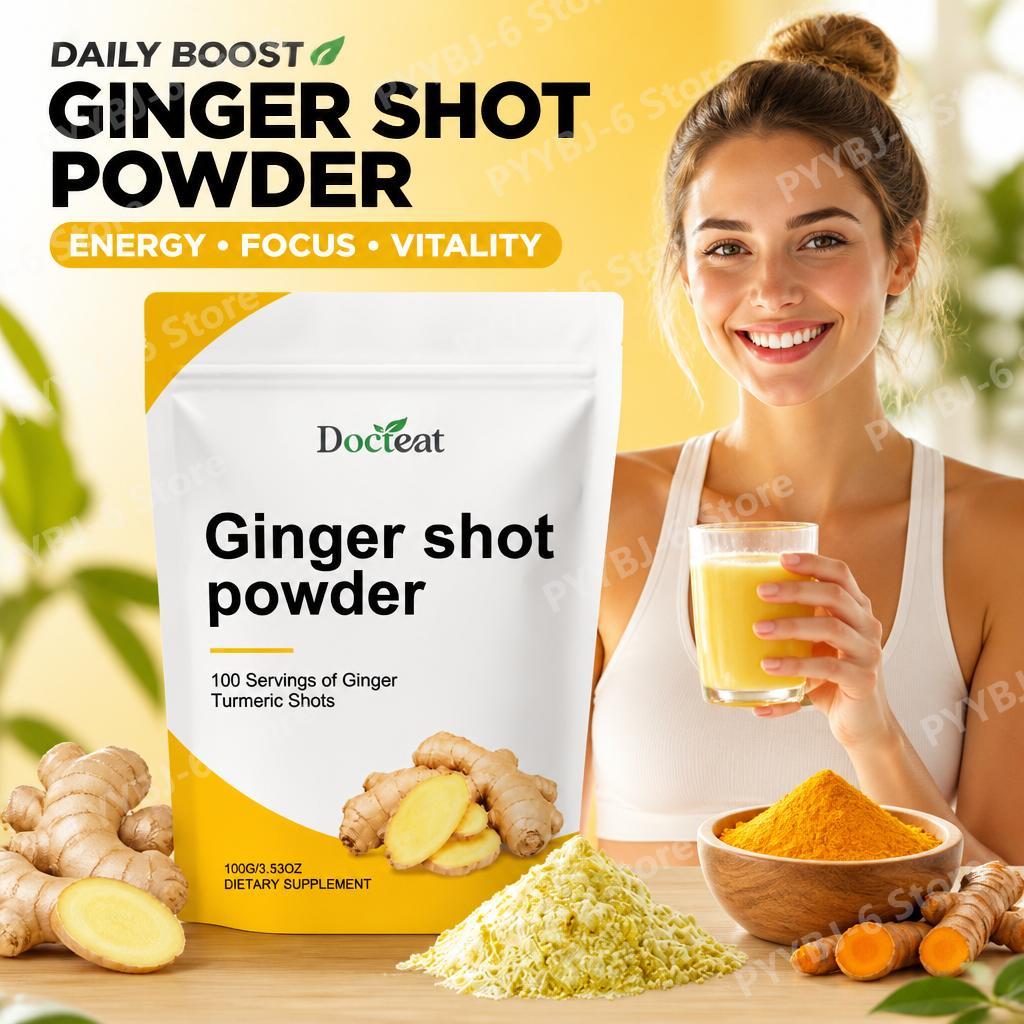 Ginger Tea - 닥터티트 생강샷 파우더 비타민C B6 B12