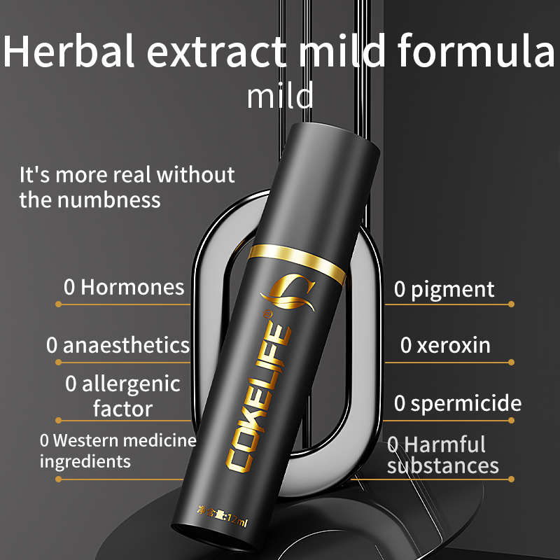 12ml 남성용 허브 추출물 지연 스프레이 지속 시간  - Ginger Tea 리뷰 및 가격