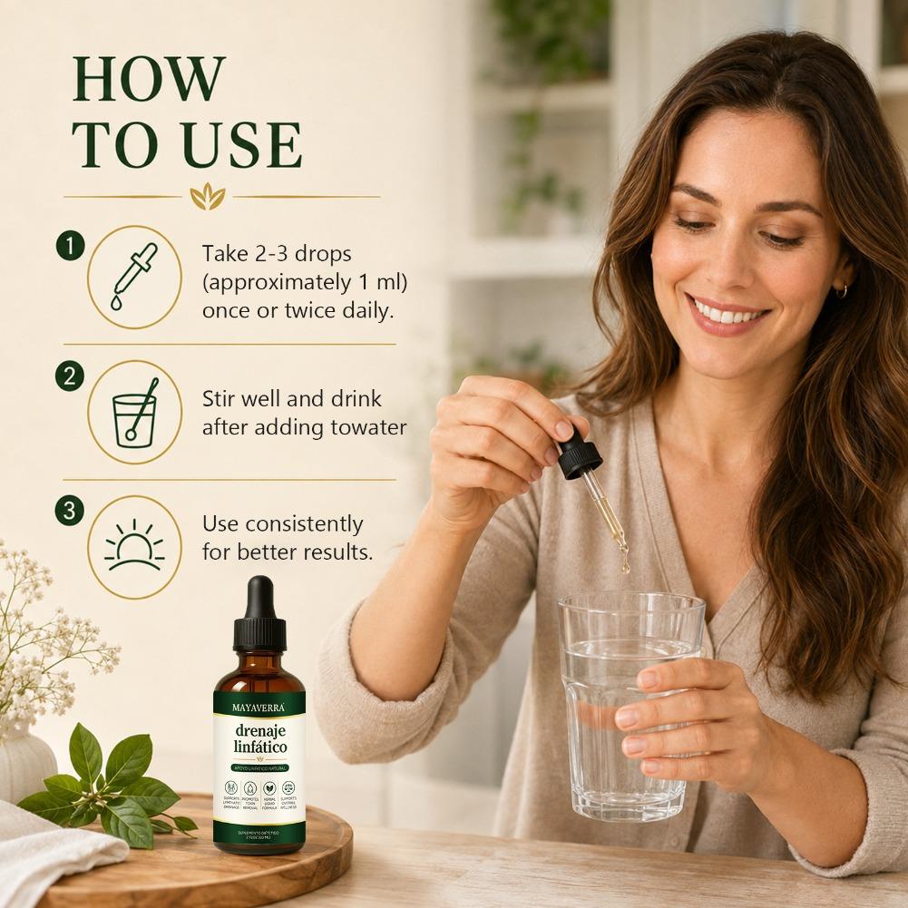 천연 허브 성분 함유 액체 세럼, 림프 배농을 돕는 드 - Herbal Supplement 리뷰 및 가격