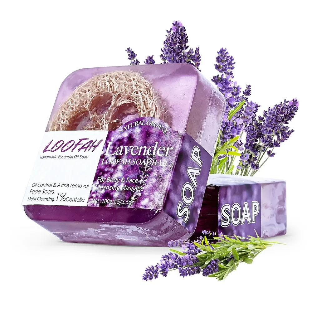 100g 유기농 라벤더 에센셜 오일 비누, 신체, 얼굴 - Lavender Oil 리뷰 및 가격