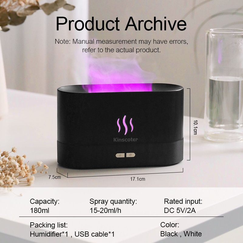 USB 데스크탑 불꽃 아로마 디퓨저 가습기 7색 시뮬레 - Lavender Oil 리뷰 및 가격