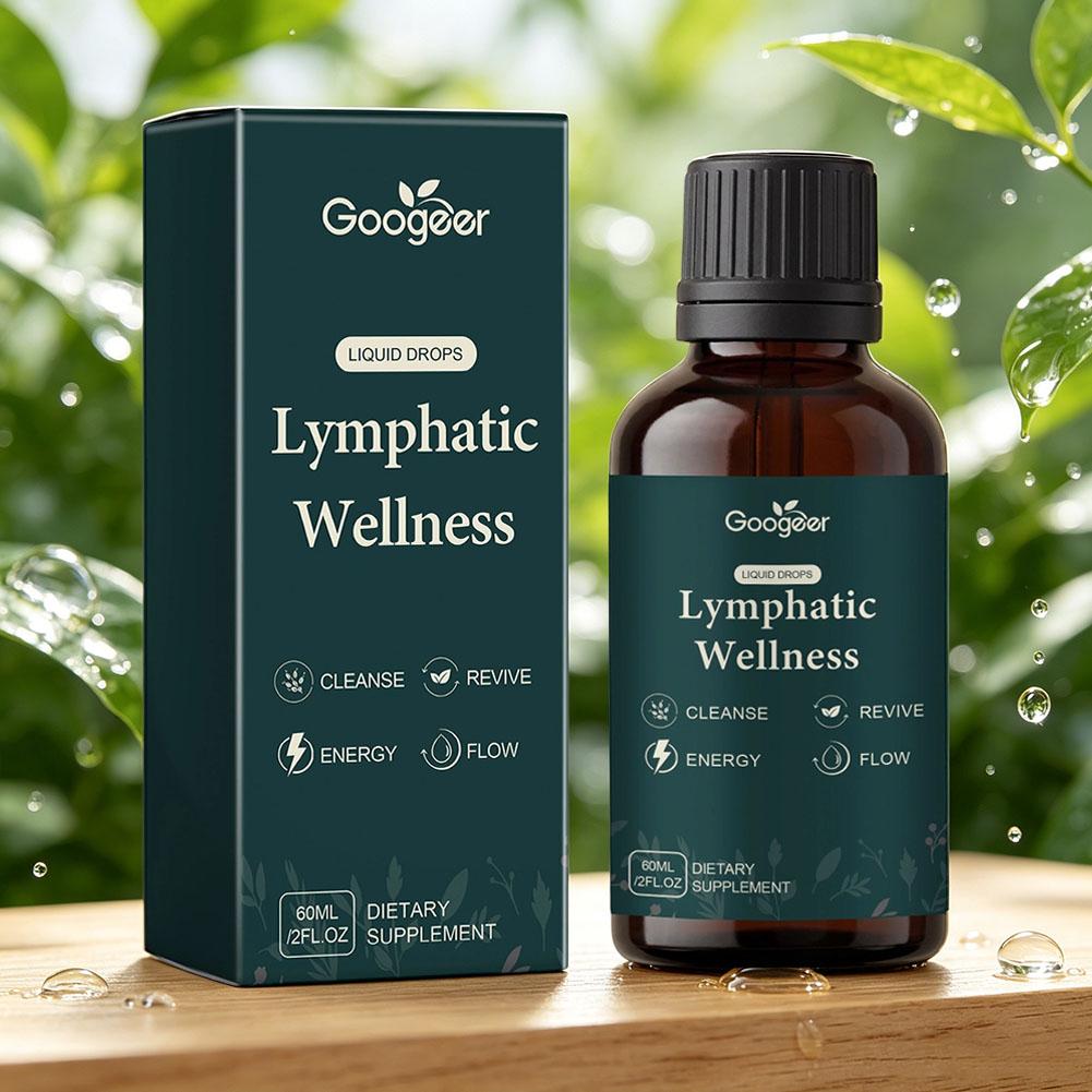 60ml 림프 지원 액상 드롭스 천연 허브 웰니스 식이 - Herbal Supplement 리뷰 및 가격