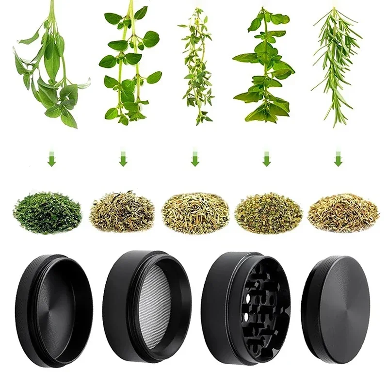 미니 허브 그라인더 금속 흡연용 4단 40mm 분쇄기  - Dried Herbs 리뷰 및 가격