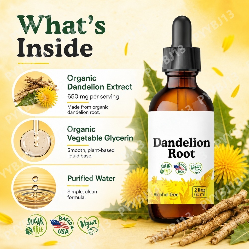 민들레 뿌리 보충제 간 해독 정화 지원 팅크제 차에 첨 - Herbal Tincture 리뷰 및 가격