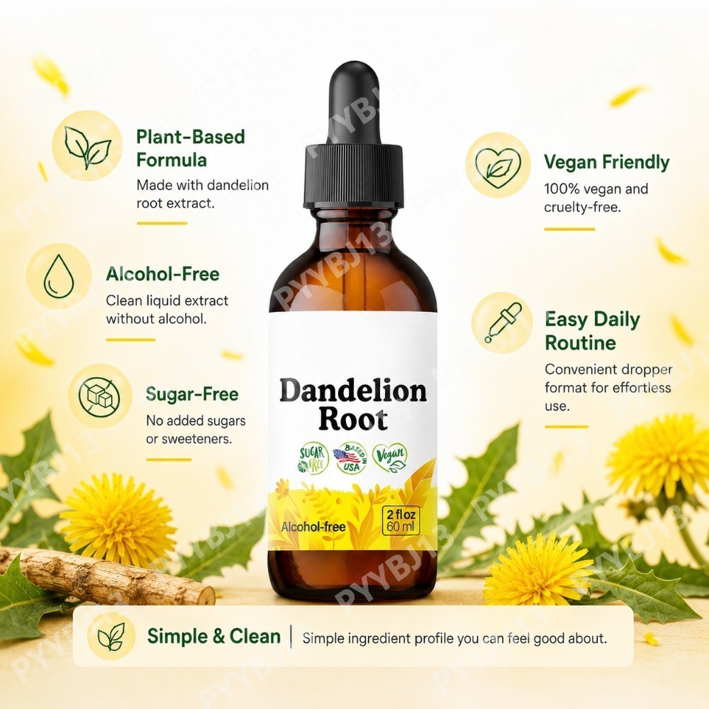 민들레 뿌리 보충제 간 해독 정화 지원 팅크제 차에 첨 - Herbal Tincture 리뷰 및 가격